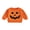 Orange, variant on Toddler Baby Boy Girl Halloween Outfits Pumpkin Face Long Sleeve Sweatshirt Pullover Tops Fall Winter Clothes