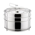 thumbnail image 1 of Rongfmy Adults Lunch Box Stainless Steel Three Layer Food Steamer Basket Stackable Lunch without Steamed tool, 1 of 9