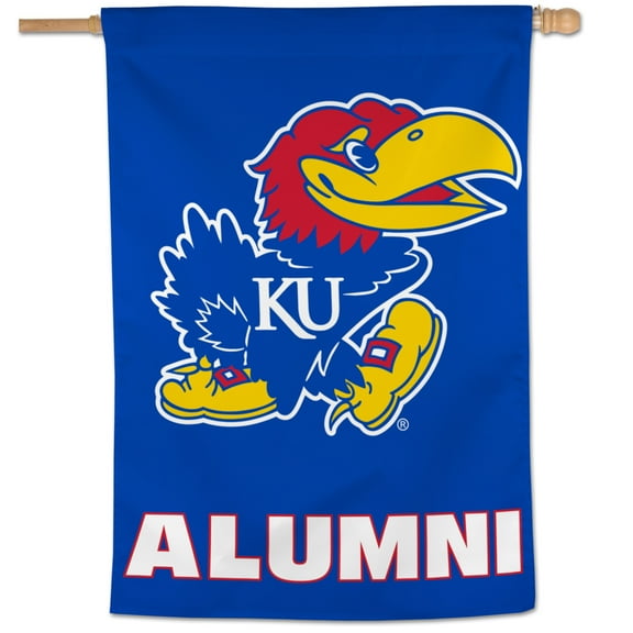 WinCraft Kansas Jayhawks 28" x 40" Alumni Single-Sided Vertical Banner