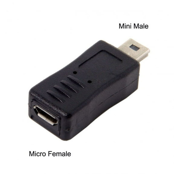 FVH Moto HTC Nokia Moto Phone Micro USB Female to Mini USB Male data charger Adapter