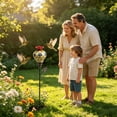 thumbnail image 3 of BingTong Vintage Hummingbird Feeder Garden Stake, Red Flower Nectar Feeder for Flower Beds, Decorative Outdoor Bird Feeder for Garden, Yard & Patio,C, 3 of 6