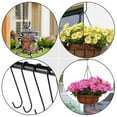 thumbnail image 4 of Qumonin 5pcs Heavy Duty Metal Plant Hangers for Indoor/Outdoor Hanging, 4 of 7