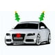 thumbnail image 5 of Kit de Cuernos de Renos para Coche, Adornos de Navidad para Ventana, Figura de Reno de Navidad, Kit de Cuernos de Reno para árboles de Navidad, Decoraciones de Navidad para Vehículo, Fiesta, 5 of 7
