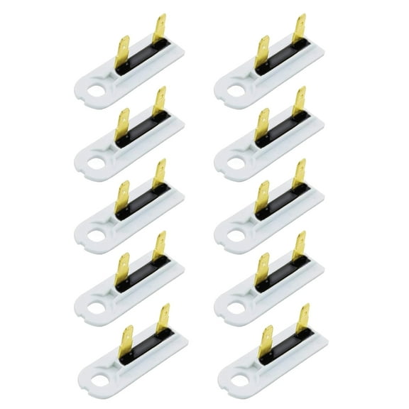Giaone 10Pcs/Set 3392519 Dryer Heating Elements Thermal Fuse Replaces 3388651, ET401, G4AP0500,21900, 214500, 39800, WED5200