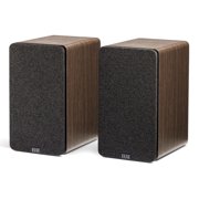 ELAC DCB41 4.5 Inch Powered Bookshelf Speaker - Pair (Walnut)