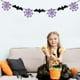 thumbnail image 1 of Decoración de Halloween, decoración para fiestas, decoraciones colgantes, banderas de letras de Halloween, banderas de trucos o dulces para Halloween, utilizadas para decorar chimeneas., 1 of 5