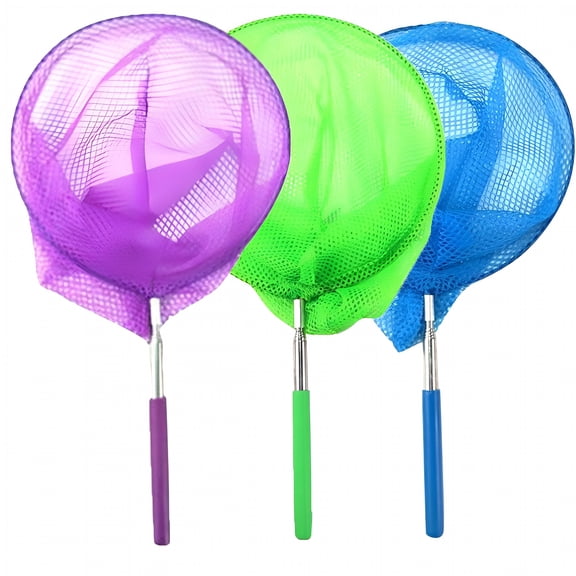 BESTSKY Sports & Outdoors Kids Extendable Fishing Butterfly Bug Insect Net Telescopic Handle Toy 20cm KIT
