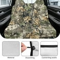 thumbnail image 6 of Xoenoiee Hunting Camo Forest Print Waterproof Backseat Cover Waterproof Rear Bench Towel Seat Covers, Car Seat Protector for Gym Swimming, Universal Fits for Truck Van and SUV, 6 of 7