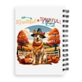 thumbnail image 2 of Thanksgiving Australian Cattle Dog Pilgrim Grateful, Thankful, Blessed Fall Welcome Spiral Bound Journal Heeler Lover Gifts 5x7in Spiral Notebook - 00021, 2 of 5