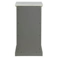 thumbnail image 4 of ACME Swart Storage Cabinet in White and Gray, 4 of 8