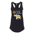 thumbnail image 2 of In A World Where You Can Be Anything Be Kind Inspirational/Christian Ladies Racerback Tank Top, Black, Small, 2 of 3