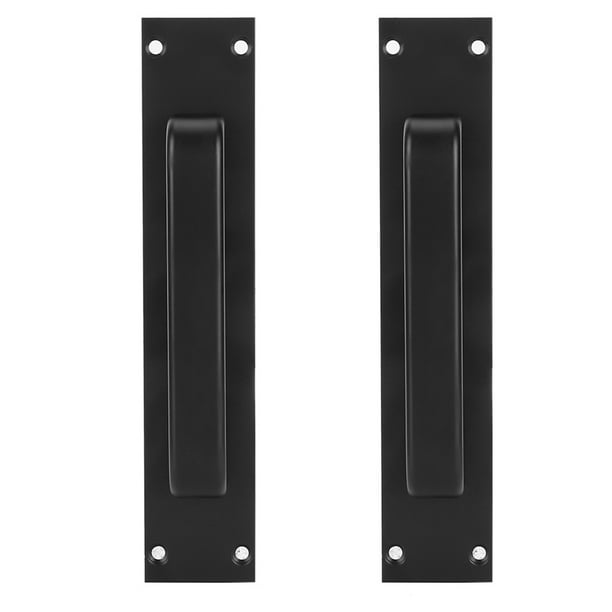 Accesorio de puerta, 2 piezas/juego de puerta de aleación de aluminio, manija de puerta de madera, manija de puerta corredera, artesanía excepcional Jadeshay A
