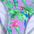 thumbnail image 4 of Otqutp Toddler Girls Ruffle Tankini One Piece Floral Print Swimming Knot Front Tween Girls Cute Aesthetic Bikini Matching Swimsuit Beach Swimwear, 4 of 8