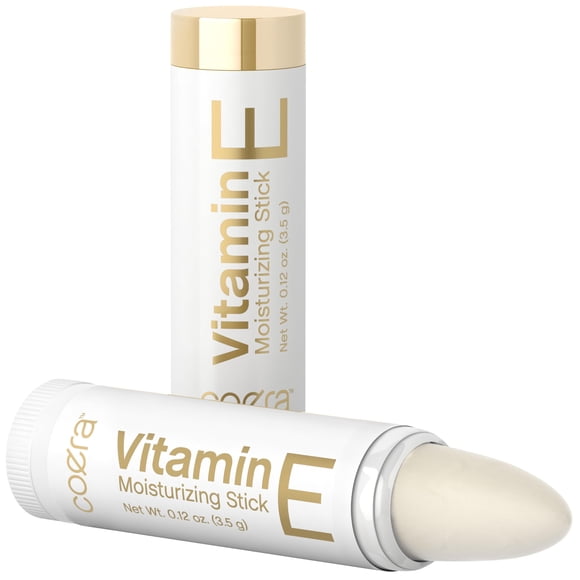 Bálsamo Labial Coera con Vitamina E Hidratante Stick 3.5g Paquete de 2