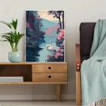 thumbnail image 5 of UXIEQU Swan Couple Lake Scenery Canvas Wall Art 15.75x11.81 Inches, 5 of 8
