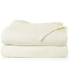 Eco Organic Cotton Blanket, Parchment