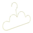 thumbnail image 4 of 20Pcs Hangers Non Slip Metal Toddlers Clothes Hanger Golden Kids Cloud Shape Coat Hanger Clothing Storage Organizer Rack, 4 of 5