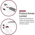 thumbnail image 3 of SHIQI-ZYLISS Lock N' Lift Ouvre-Boîte Manuel avec Couvercle Magnétique, Rouge, 3 of 4