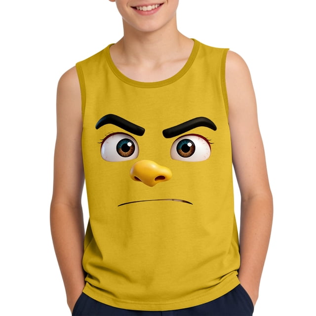 Niños Niños Niños Camisola sin Mangas Suave Gradiente Impresión para el Uso Casual Y Ocasiones Especiales