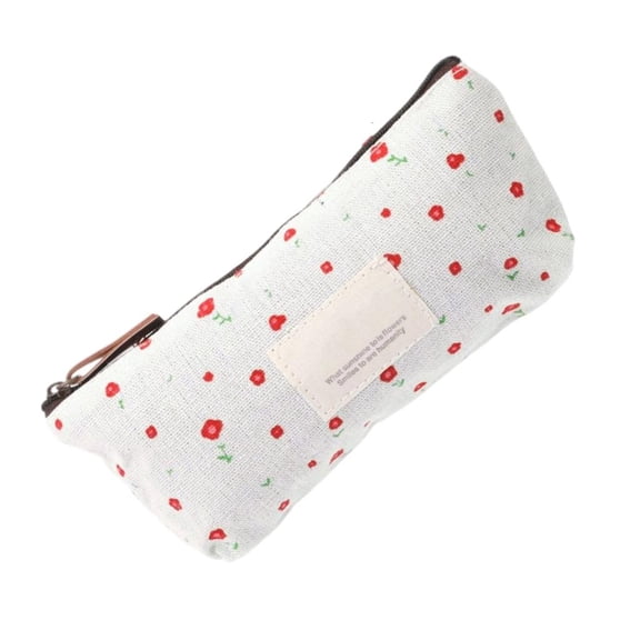 Giaone Simple Pen Case Pencil Bag Pencil Case Floral Pen Holders Pen Bag Pencil Box