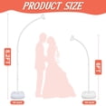 thumbnail image 3 of Kit de arco para globos AerWo mejorado de 2,5 m y 1,8 m con soporte y base, 3 of 7