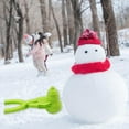 thumbnail image 4 of de arena de nieve portátil para herramientas de fabricación de nieve para actividades al , juegos a de invierno para y Verde Hugo Clip de la fabricante de bolas de nieve, 4 of 10