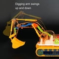 thumbnail image 3 of Excavator Toy Flashing Light and Music Simulation Model Electric Construction Engineering Vehicle  Drive Toy Children Gift, 3 of 6