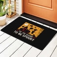 thumbnail image 1 of DouZhe Tis' The Season To Be Spooky Halloween Rugs Doormat, Non-Slip Machine Washable Carpets Floor Door Mat , 36" x 24", 1 of 6