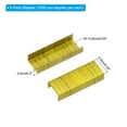 thumbnail image 2 of Uxcell Staples for Stapler, 8 Pack #10 Mini 3/16 Inch Length Staples for Office Supplies, Yellow, 2 of 6