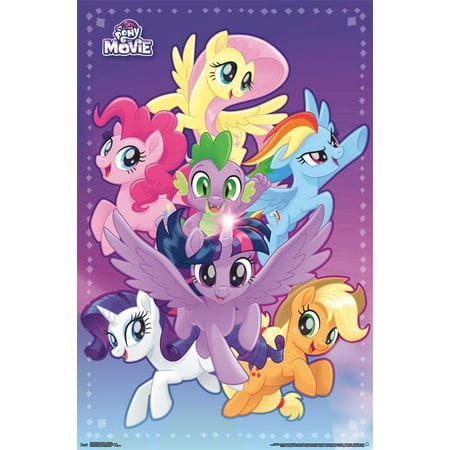 Pony Wall Hangings - My Little Pony Movie One Sheet Wall Poster 22.375