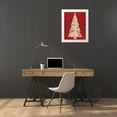 thumbnail image 3 of Grey, Jace 15x18 White Modern Wood Framed Museum Art Print Titled - Christmas Tree, 3 of 4