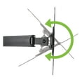 onn. FullMotion Spring Arm TV Mount for 23"65"TVs