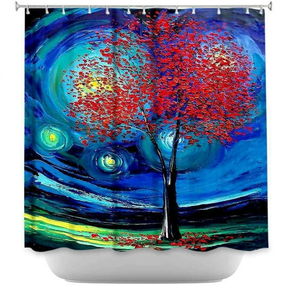 Shower Curtains 70" x 73" from DiaNoche Designs by Aja Ann - Story of the Tree xli