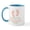 White/Blue Inside, variant on CafePress - Pink Footprints Ballroom Dancing Mug - 11 oz Ceramic Mug - Novelty Coffee Tea Cup