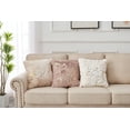 thumbnail image 5 of Agnes Luxury Chinchilla Faux Fur Gilded Pillow (22 In. x 22 In.), 5 of 5