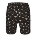 thumbnail image 4 of Naloa Cow Skulls Men's Beach Shorts, Surfing shorts, Swim trunks, Quick Dry Swim Trunks for Surfing Beach Fun - X-Large, 4 of 9