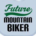 thumbnail image 4 of Inktastic Future Mountain Biker Boys Baby Bib, 4 of 4