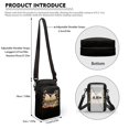 thumbnail image 6 of HELLHERO Women Shoulder Bag Adjustable Shoulder Strap Travel Daily Use Unisex Shoulder Bags Adjustable Strap Book Flower, 6 of 7