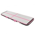 thumbnail image 3 of FBSPORT 6*1*0.1m Pink Air Track Brushed Tumbling mat Inflatable Gymnastics airtrack with Electric Air Pump for Practice Gymnastics, Tumbling,Parkour, Home Floor, 3 of 8