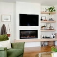 thumbnail image 6 of Touchstone Sideline Elite Smart 42” WiFi-Enabled Smart Electric Fireplace In-Wall Recessed, 6 of 9