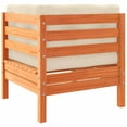 thumbnail image 6 of vidaXL Garden Sofa Set Wax brown Solid pine wood Large Modular, 6 of 10