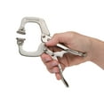 thumbnail image 4 of TEKTON 6 Inch Swivel Pad Locking C-Clamp | 3816, 4 of 4