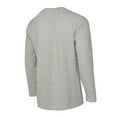 thumbnail image 3 of Men's Concepts Sport  Gray Milwaukee Bucks Hawthorn Thermal Knit Long Sleeve Henley T-Shirt, 3 of 3