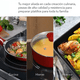 thumbnail image 4 of "Kit Batería De Cocina Antiadherente Ollas Sartenes 42 Piezas  Belug, Color Rojo ", 4 of 5