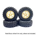 thumbnail image 3 of 4 Uds latón 1,0 Beadlock rueda llanta rueda contrapeso Compatible con Axial Scx24 1/24 coche trepador de control remoto Upgra, 3 of 5