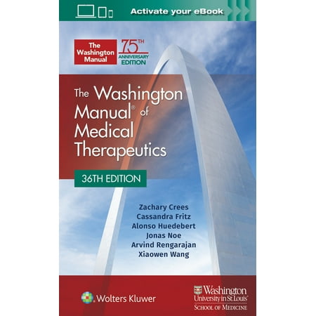 UPC: 9781975113483 | The Washington Manual of Medical Therapeutics Paperback (Edition 36) (Paperback)