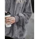 thumbnail image 3 of Sudadera con capucha y bolsillos extragrandes y acogedores para mujer, sudadera deportiva de polar, 3 of 5