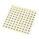 thumbnail image 5 of Etiquetas de Números Redondas 15mm Diámetro Números 1-100 Etiqueta de Papel Recubierto 30 Hojas, Palabra Negra/Fondo Blanco, 5 of 5
