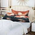 thumbnail image 7 of Beautiful Sunset Peaks Plush Pillow Case, Zippered Bed Pillow Pillowcases, Super Soft and Cozy Pillowcase Covers for Sleep Decor Giftsation - Queen Size 20x30in, 7 of 7