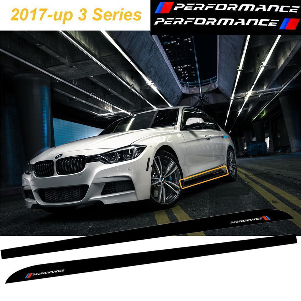 for BMW 3 Series F30 F31 M Performance Side Skirt Stripes Decals Vinyl Stickers